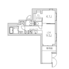 グランデュオ学芸大学2 (Gran Duo Gakugeidaigaku 2) 101 間取り図