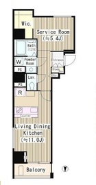 シエルトゥールロジュマン 403 間取り図