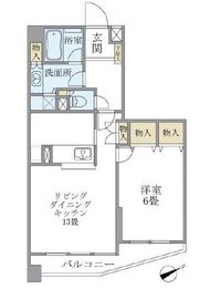 シティハイツ馬込 3階 間取り図