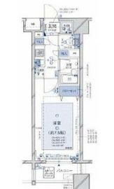 パレステュディオ九段北の丸 2階 間取り図