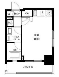 オーキッドレジデンス浜田山 301 間取り図