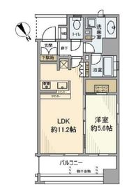 プレシエ横濱馬車道 5階 間取り図