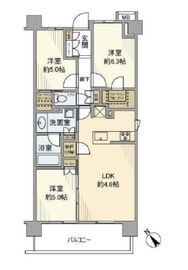 オーベル藤が丘 2階 間取り図