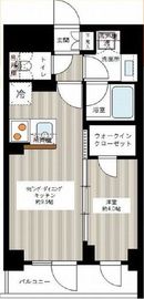 クリオ板橋本町 5階 間取り図
