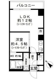 ファインクレスト巣鴨 101 間取り図