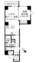 ファインクレスト巣鴨 205 間取り図