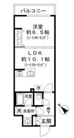 ファインクレスト巣鴨 404 間取り図