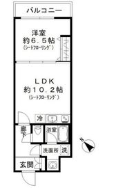 ファインクレスト巣鴨 503 間取り図