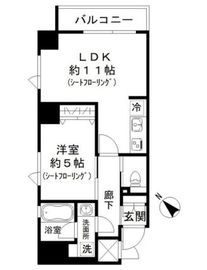 ファインクレスト巣鴨 601 間取り図