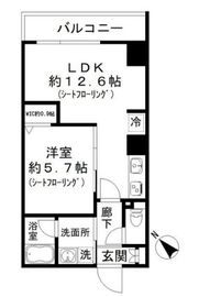 ファインクレスト巣鴨 502 間取り図
