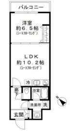 ファインクレスト巣鴨 203 間取り図