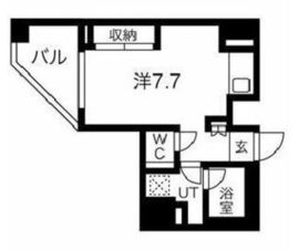 スパシエ蒲田グランドタワー 10階 間取り図