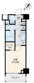 ザ・パークワンズ目黒不動前 3階 間取り図