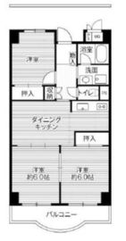 ビレッジハウス芝浦タワー 1-940 間取り図