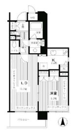 クラッサ元住吉 5階 間取り図