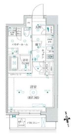 セジョリ西早稲田2 503 間取り図