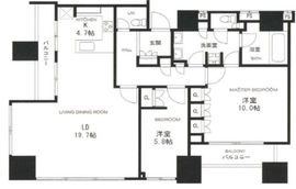 SAION SAKURAZAKA(サイオン桜坂) 3階 間取り図