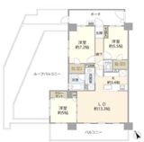 バースシティ溝の口WEST 5階 間取り図