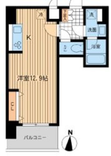 KDXレジデンス大山 1302 間取り図