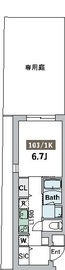 グランデュオ中野4 (GranDuo Nakano4) 103 間取り図