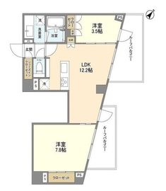 YSレジデンス代田橋 601 間取り図