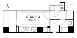 グランプレオ武蔵野 8階 間取り図