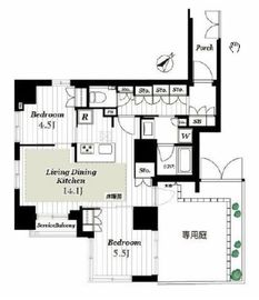 CONOE東日本橋駅前 1階 間取り図