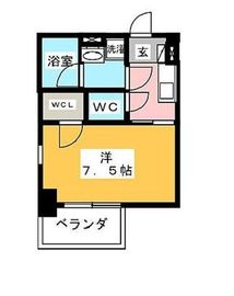 ピアース千代田淡路町 2階 間取り図