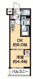 （仮称）中野区新井新築マンション 3階 間取り図