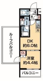 （仮称）中野区新井新築マンション 4階 間取り図