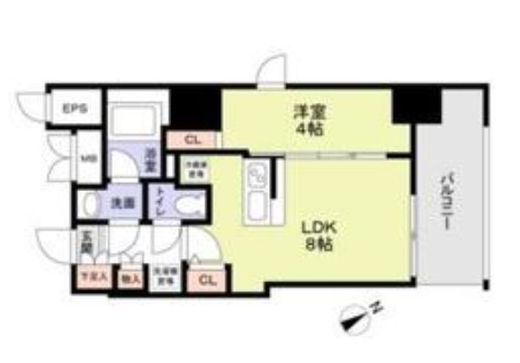 SCL関内 903 間取り図