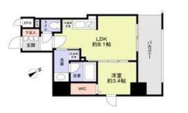 SCL関内 504 間取り図