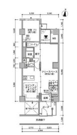 東雲キャナルコートCODAN 21-503 間取り図