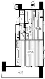 コスモヴィータ蒲田アイリススクエア 3階 間取り図