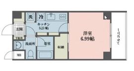 ドゥーエ武蔵小金井 307 間取り図