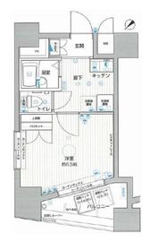 ラグジュアリーアパートメント中目黒 3階 間取り図
