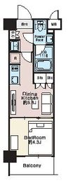 ベルファース大森North 305 間取り図