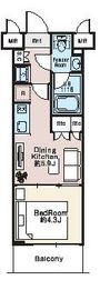ベルファース大森North 804 間取り図