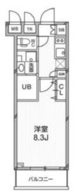 プライマル武蔵関 218 間取り図