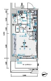 ブライズ池袋 12階 間取り図