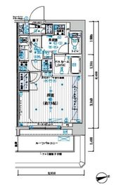 ブライズ池袋 12階 間取り図