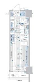 ブライズ池袋 6階 間取り図