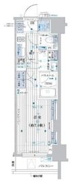 ブライズ池袋 11階 間取り図