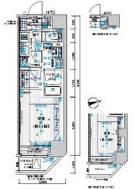 ブライズ池袋 5階 間取り図