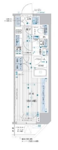 ブライズ池袋 10階 間取り図
