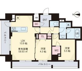 art Ⅵ (アートシックス) 702 間取り図