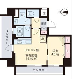 art Ⅵ (アートシックス) 603 間取り図