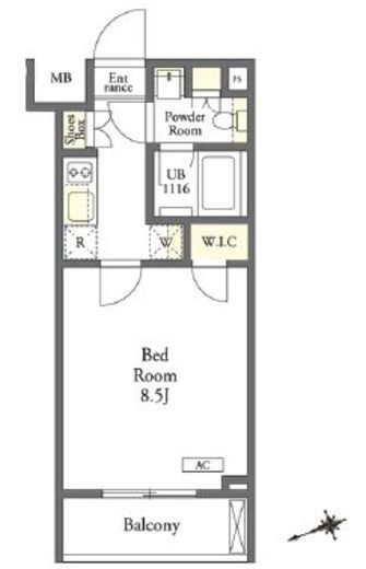 BREEZE MAISON ITABASHI (ブリーズメゾン板橋) 4階 間取り図