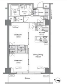 ソライエアイル練馬北町 607 間取り図