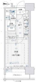 ル・リオン豊洲ウォーターフロント 7階 間取り図